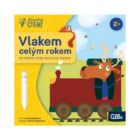 Albi kniha Leporelo Vlakem celým rokem Kouzelné čtení