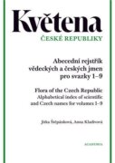 Květena České republiky - Abecední rejstřík vědeckých a českých jmen pro svazky 1–9