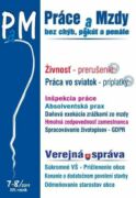 Práce a Mzdy (PaM) 7-8/2019 - Živnosť - prerušenie, Práca vo sviatok - príplatky, Verejná správa (e-
