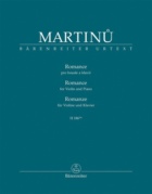 Romance pro housle a klavír H 186bis