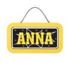 Neonová cedulka se jménem - Anna