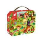 JANOD v kufříku Zahrada 36 dílků