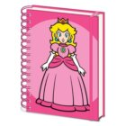 Super Mario Blok kroužkový A5 - Peach