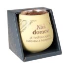 Zrcadlový svícen - Náš domov