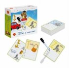 Psaní a mazání 1 PÍSMENKA - vzdělávací didaktická hra v krabici