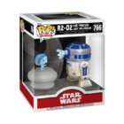 Funko POP Deluxe: Star Wars - R2-D2 and Princess Leia Hologram #766