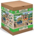 Wooden City Puzzle Victorian Street 1010 dílků, dřevěné