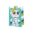 Dárková taška malá - Robot (17,8 × 9,8 × 22,9 cm)