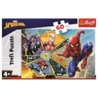 Puzzle Spiderman Na síti 60 dílků