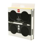 LEGO Zápisník s gelovým perem jako klipem a náhradní náplní - černý