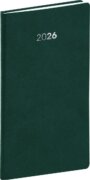 Diář 2026: Balakon - zelený, kapesní, 9 x 15,5 cm