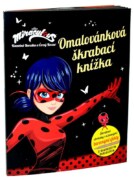 Kouzelná Beruška a Černý Kocour - Omalovánková škrabací knížka
