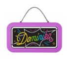 Neonová cedulka se jménem - Dominika