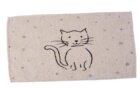 Prostírání - kočka / přírodní