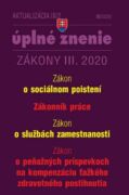 Aktualizácia III/2 2020 - Sociálne poistenie, Zákonník práce, Služby zamestnanosti (e-kniha)