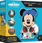 Puzzle Wood Craft Junior Ve světě Mickeh