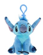Přívěsek Lilo & Stitch plyš 8x14cm modrý