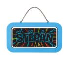 Neonová cedulka se jménem - Štěpán