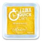 Razítkovací polštářek IZINK Quick Dry rychleschnoucí - žlutý