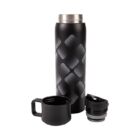 Černá termoláhev s hrnkem 500 ml