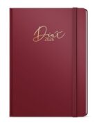 Denní diář 2026 David Luxi A5 bordó