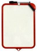 Oboustranně stíratelná tabulka CONCORDE - červená