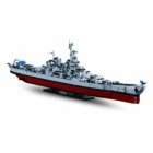 Sluban Model Bricks M38-B1291 Bitevní loď USS Missouri 1:350