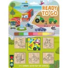 Doprava - Razítka 5+1 s voskovkou