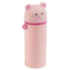 Penál se zipem Little Pets - Křeček, růžový