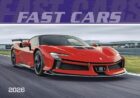 Fast cars 2026 - nástěnný kalendář
