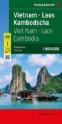 Vietnam – Laos – Kambodža 1:900 000 / automapa