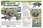Rekordy ze světa zvířat - Naučné karty