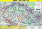 Česká republika - mapa A4 lamino