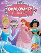 Omalovánky s kamínky Disney Princezny