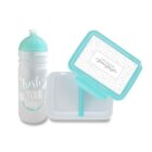 Zdravá lahev a Zdravá sváča set - Fresh tyrkysová