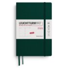 Weekly Planner 2026 Paperback (B6+) Forest Green