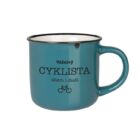 Kameninový plecháček - Cyklista