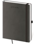 Diář 2026 týdenní B6 Flexies - tmavě šedá