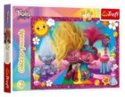Třpytivé puzzle Trollové 3 100 dílků