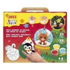 JOVI PLAYFUN malování pískem sada 12 ks Vánoční ozdoby