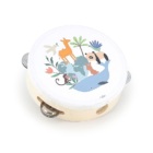 Vilac Dřevěná tamburína Zvířata světa Sarah Betz