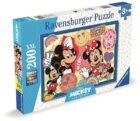 Puzzle Mickey a Minnie na výletě 200 dílků