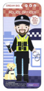 MierEdu Cestovní magnetické puzzle - policista