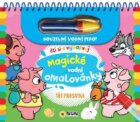 Tři prasátka - Čti a vybarvuj Magické vodní omalovánky